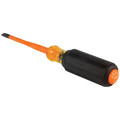 Screwdrivers | Klein Tools 6924INS 1/4 in. Cabinet Tip 4 in. Round Shank Insulated Screwdriver image number 1