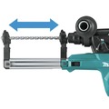 Rotary Hammers | Makita HR2663 8 Amp AVT HEPA Dust Extractor Corded 1 in. SDS-Plus Rotary Hammer With D-Handle image number 9