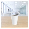 Mothers Day Sale! Save an Extra 10% off your order | SOLO 378W-2050 8 oz. Single-Sided Poly Paper Hot Cups - White (1000/Carton) image number 8