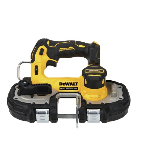 Dewalt 20V MAX ATOMIC Brushless Lithium-Ion 1-3/4 in. Cordless Compact  Bandsaw with 4 Ah Battery Bundle
