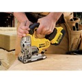 Jig Saws | Dewalt DCS331BDCBP034C-BNDL 20V MAX Cordless Jigsaw with 20V MAX XR POWERSTACK Compact Lithium-Ion Battery Kit Bundle (1.7 Ah) image number 10