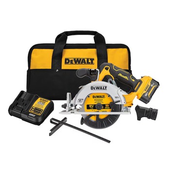 Dewalt 12V MAX XTREME Brushless Lithium-Ion 5-3/8 in. Cordless Circular Saw Kit with Charger (5 Ah)