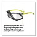 Safety Glasses | 3M 7100196393 Solus CCS Series Protective Eyewear - Green Plastic Frame Clear Polycarbonate Lens image number 1