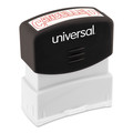  | Universal UNV10045 Pre-Inked One-Color CANCELLED Message Stamp - Red image number 0