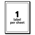  | Avery 05454 Removable 4 in. x 6 in. Multi-Use Labels for Inkjet/Laser Printers - White (40-Piece/Pack) image number 2