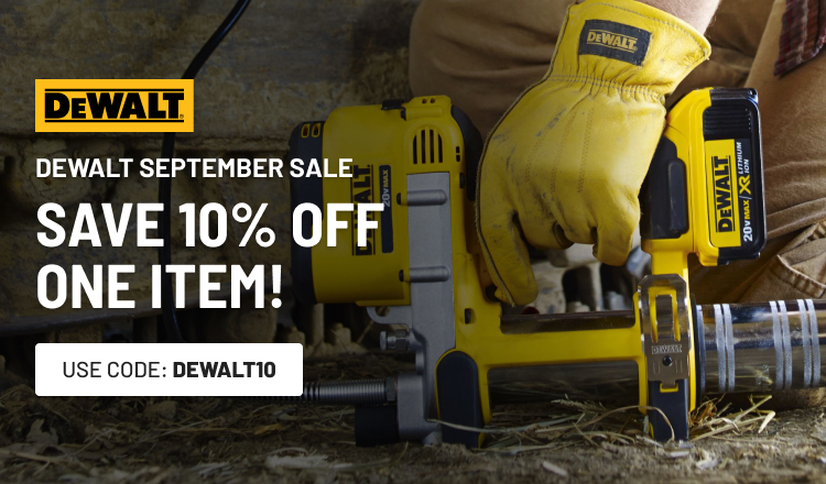 DeWALT September Sale