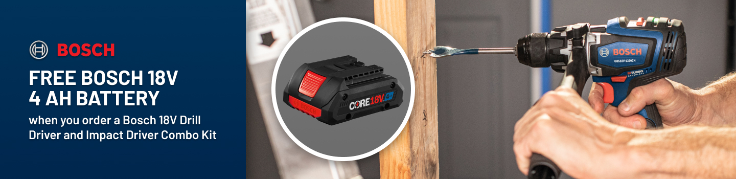 CPO Outlets - Free 18v 4Ah Battery on 18v Drill Driver Purchase!