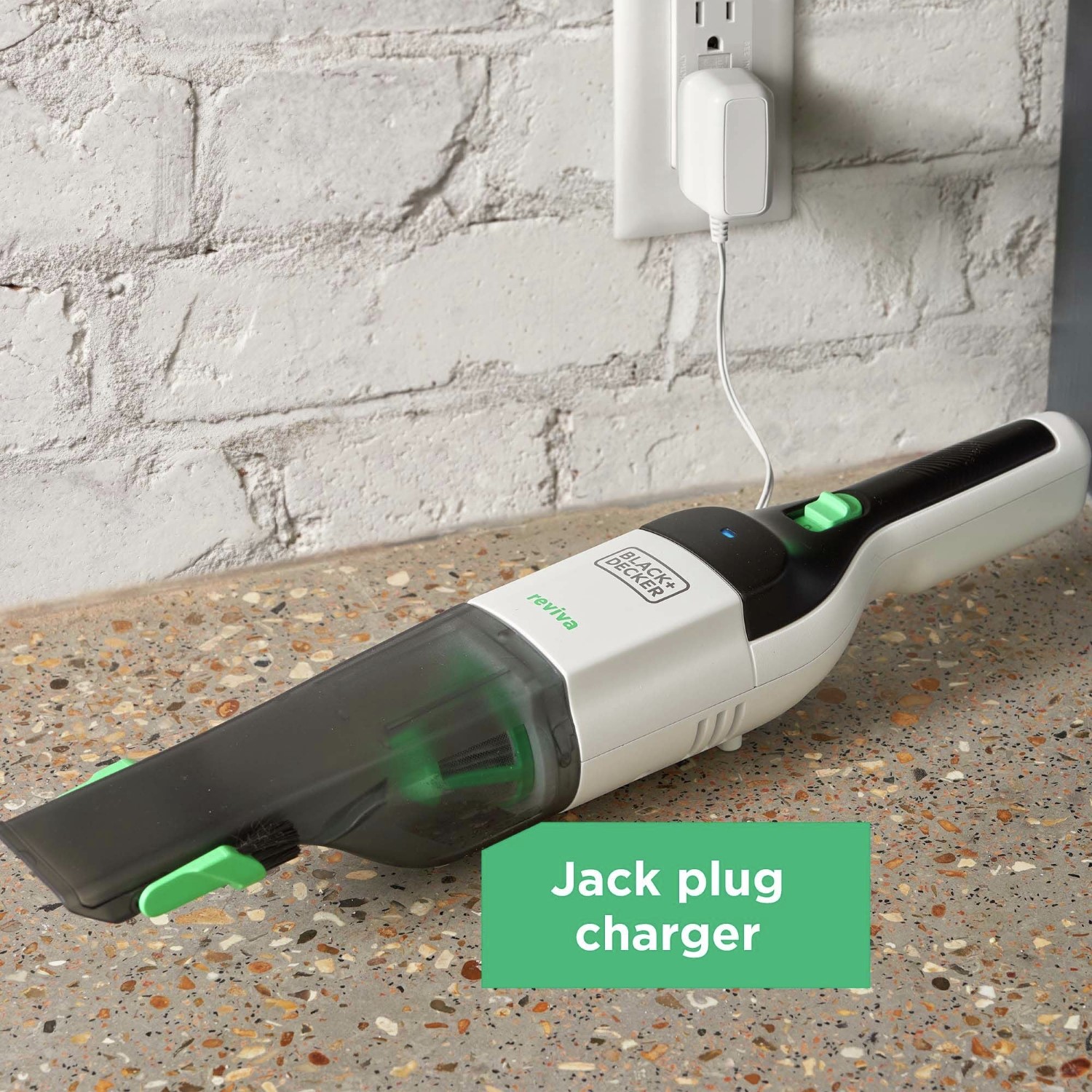 Jack plug charger.