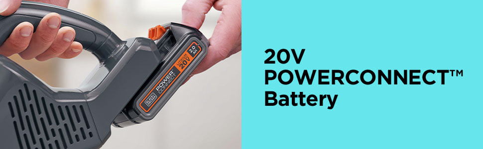 Black + Decker Black+Decker Bhfea18D1 Powerseries+ 20V Max Removable  Battery Cordless Stick Vacuum