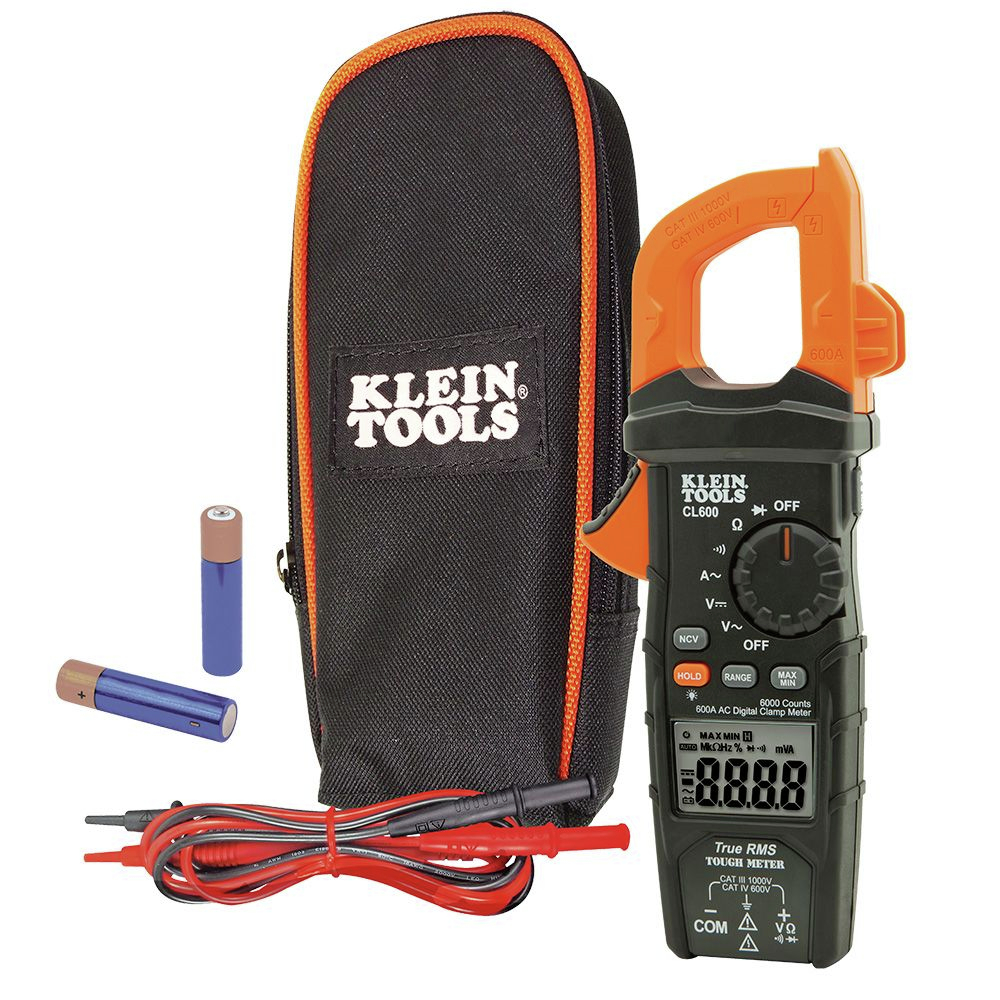 Klein Tools CL600 Autorange TRMS 600Amp Digital Clamp Meter