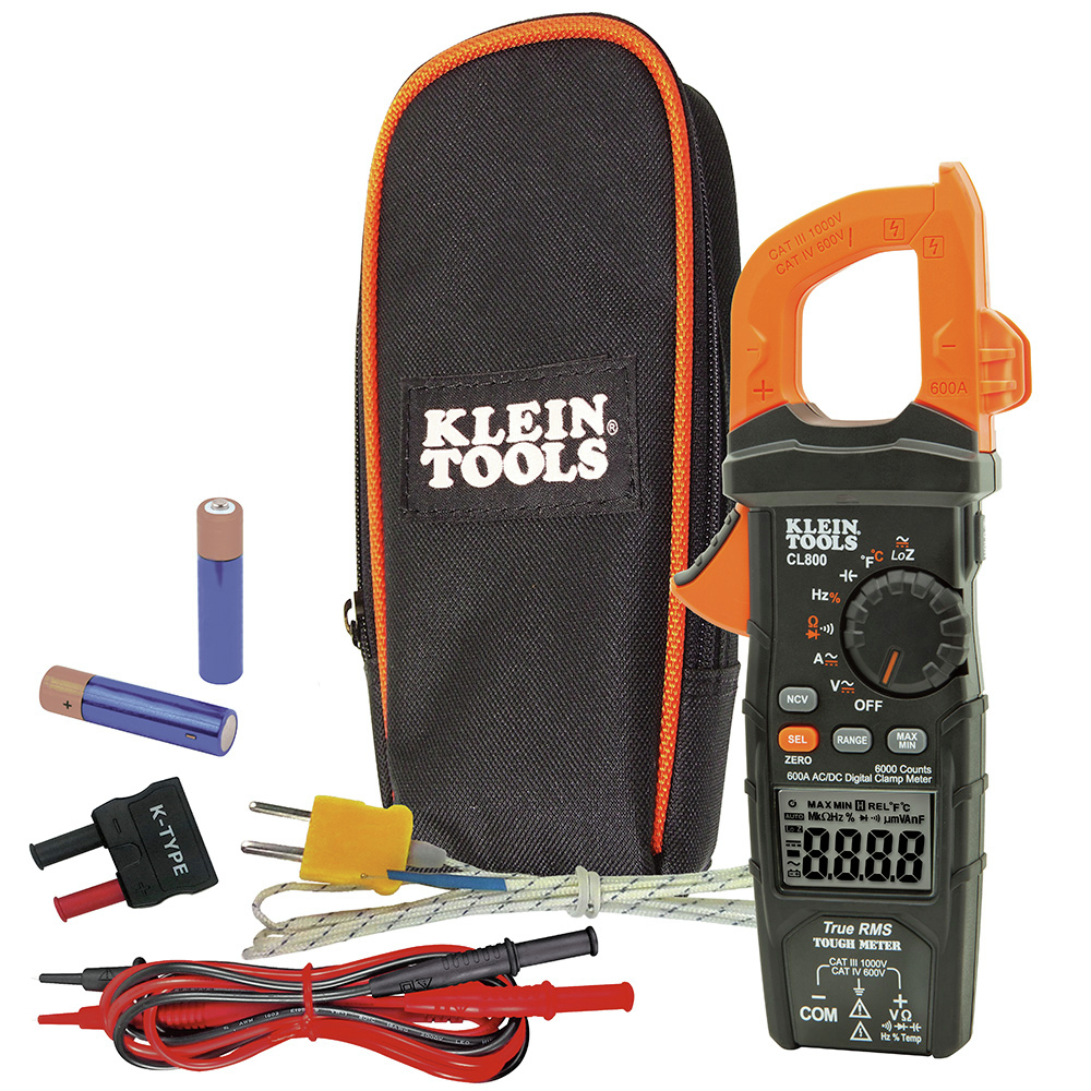 Klein Tools CL800 Autorange TRMS Digital Clamp Meter