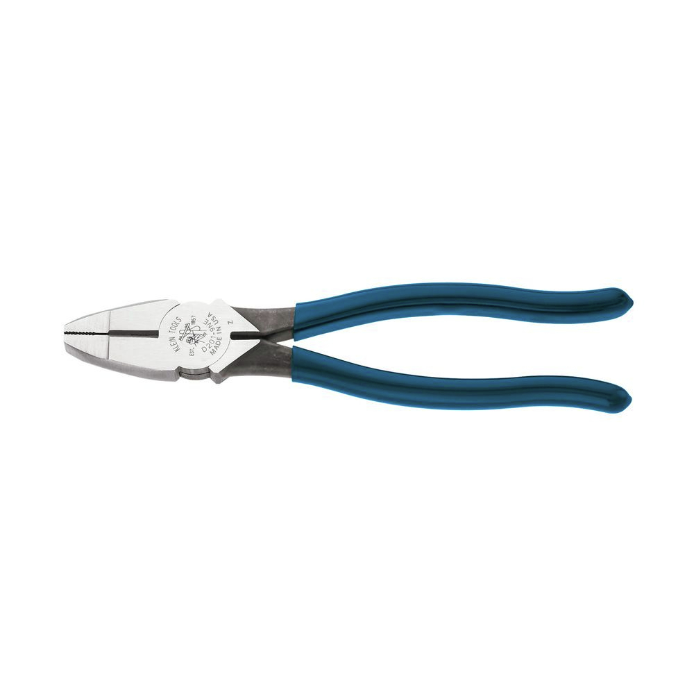 Klein Tools D201-8NE Lineman's New England Nose Pliers 7-Inch