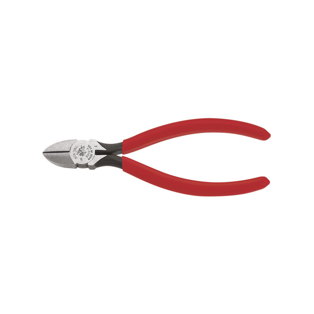 Klein Tools D202-6C Diagonal Cutting Pliers with Tapered Nose 6-Inch