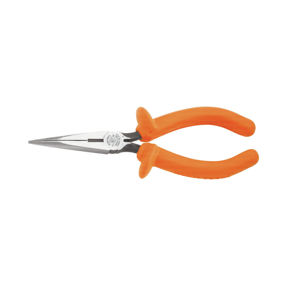 Klein Tools D203-7-INS Insulated Long Nose Side-Cutter Plier 7-Inch