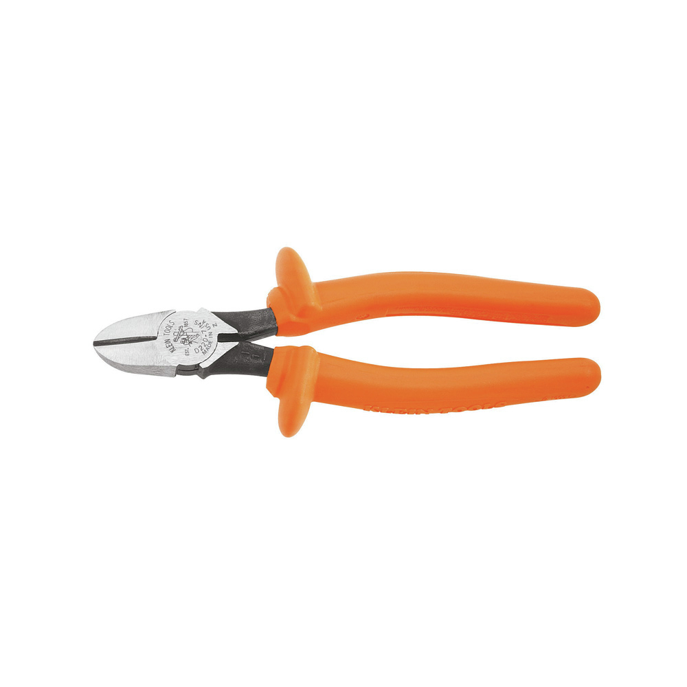 Klein Tools D220-7-INS Insulated Diagonal Cutting Pliers 7-Inch