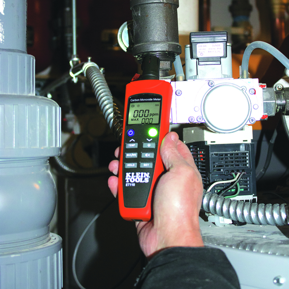 Klein Tools ET110 Carbon Monoxide Tester and Detector