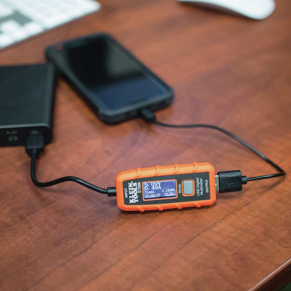 Klein Tools ET900 USB-A Digital Power Meter