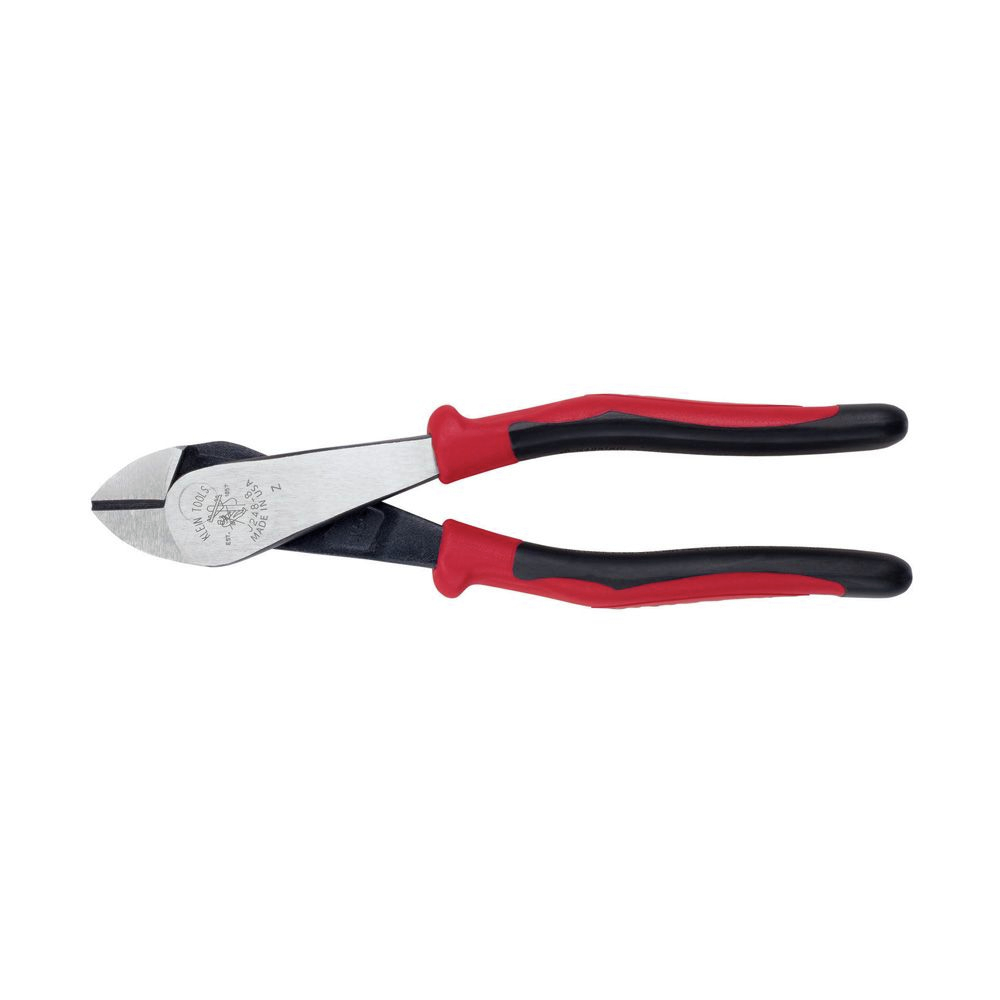 Klein Tools J248-8 Diagonal Cutting Pliers with Angled Head 8-Inch