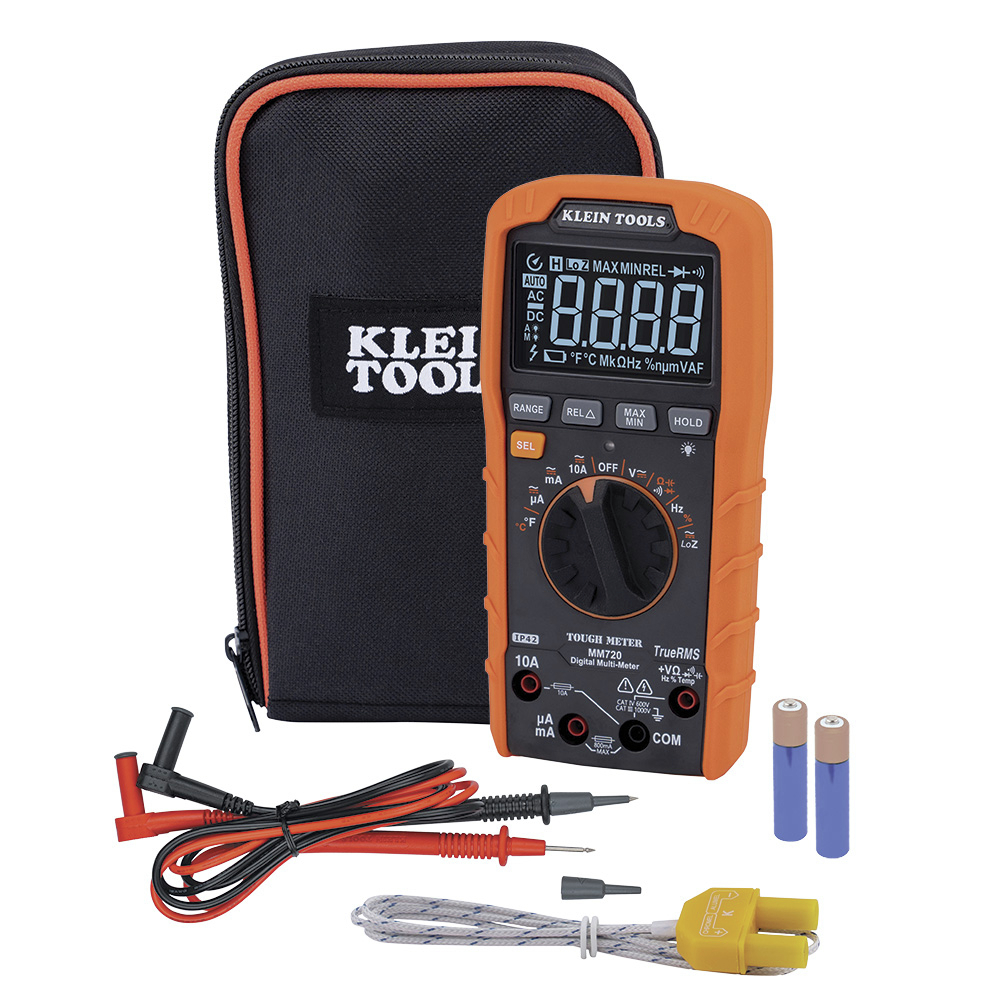 Klein Tools MM720 Digital Multimeter, Auto-Ranging TRMS