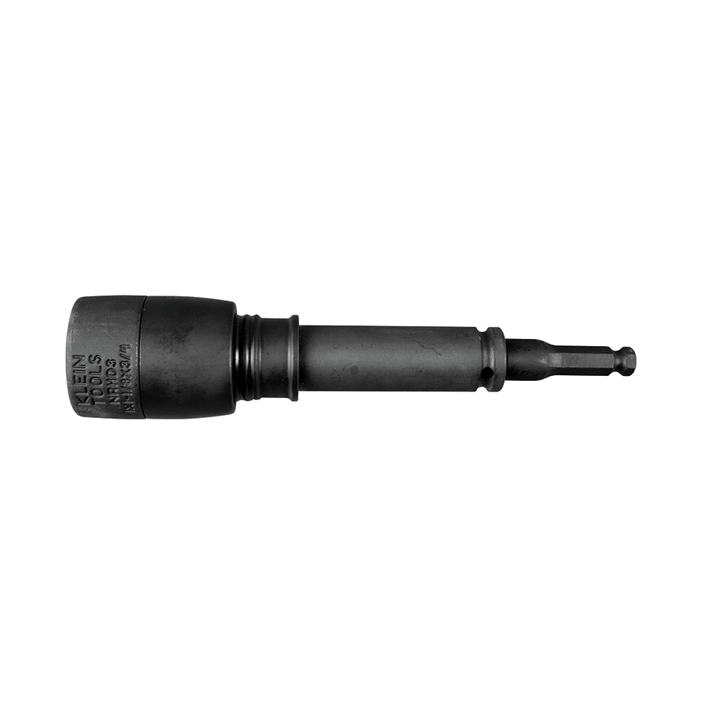 Klein Tools NRHD3 Single-Ended Impact Socket With Three Square Socket Sizes