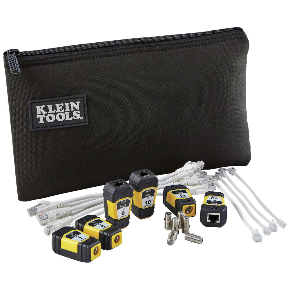 Klein Tools VDV770-851 Tester Remote Expansion Kit for Scout Pro 3 Testers with Single-Step Test + Map Remotes #7 - #12