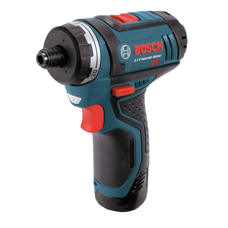 BOSCH PS31-2A 12V Max 3/8 In. Drill/Driver Kit with (2) 2 Ah Batteries -  Power Core Drills 