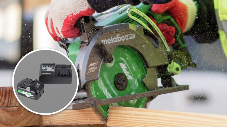 Free Metabo HPT 18V/36V Battery and Charger Kit