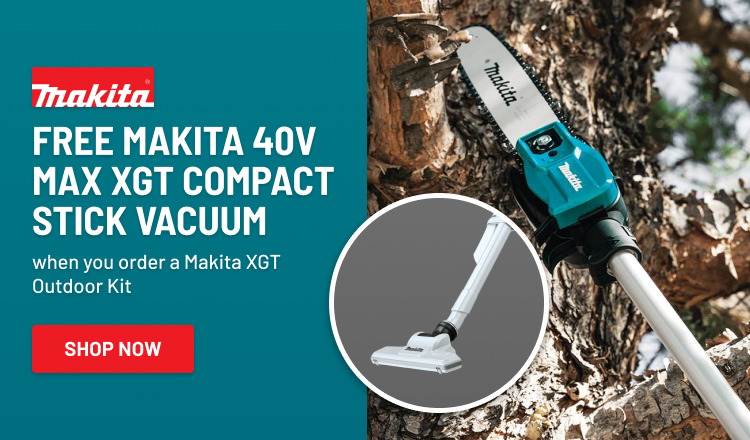 Free Makita 40V max XGT Compact Stick Vacuum