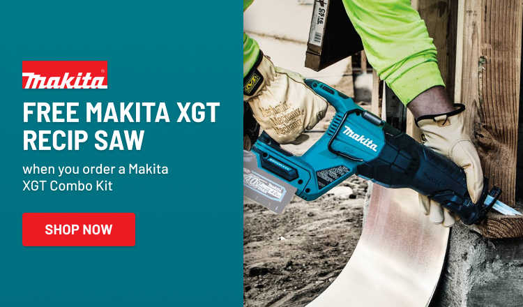 Free Makita XGT Recip Saw