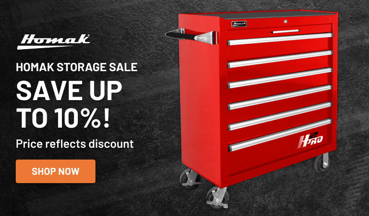 Homak Storage Sale! Save up to 10%!
