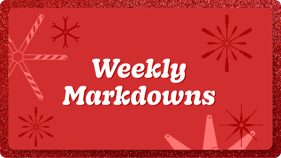 Weekly Markdowns